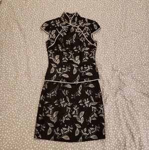 Traditional Chinese - top and miniskirt set